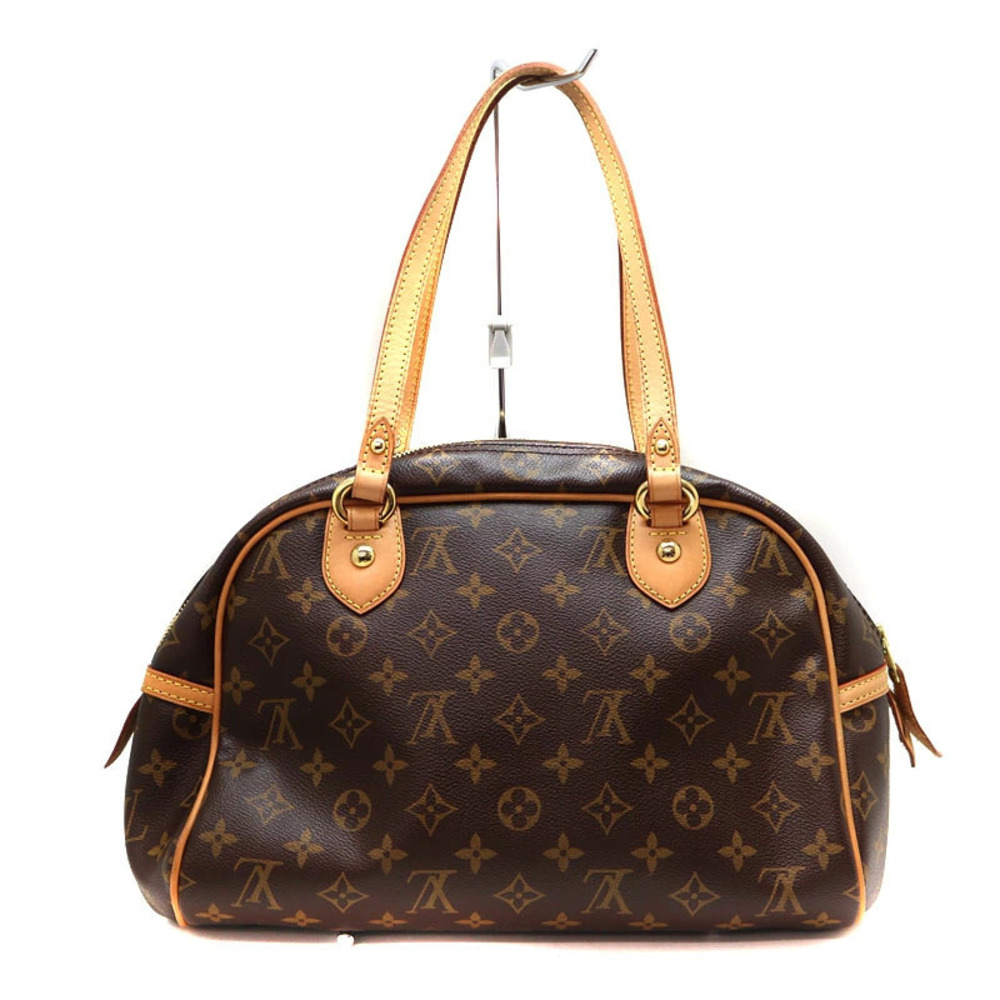 Louis Vuitton Montorgueil Monogram Tote Canvas Brown Bag
